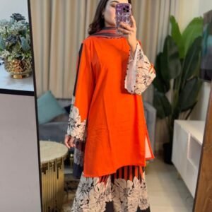 Digital Print Three Piece