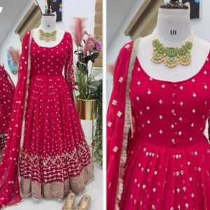 Indian Weightless Georgette Three-Piece