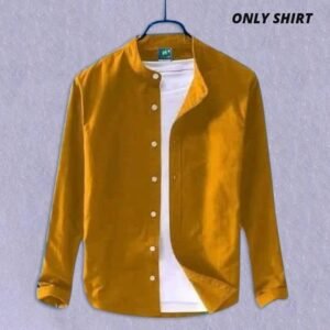 Premium Stylish Ban Colour Shirt