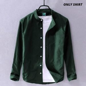 Premium Stylish Ban Colour Shirt