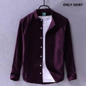 Premium Stylish Ban Colour Shirt