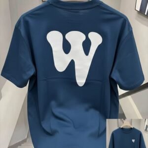 Premium Drop Shoulder T-Shirt Navi Blue