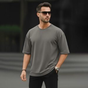 Solid Drop Shoulder T-shirt